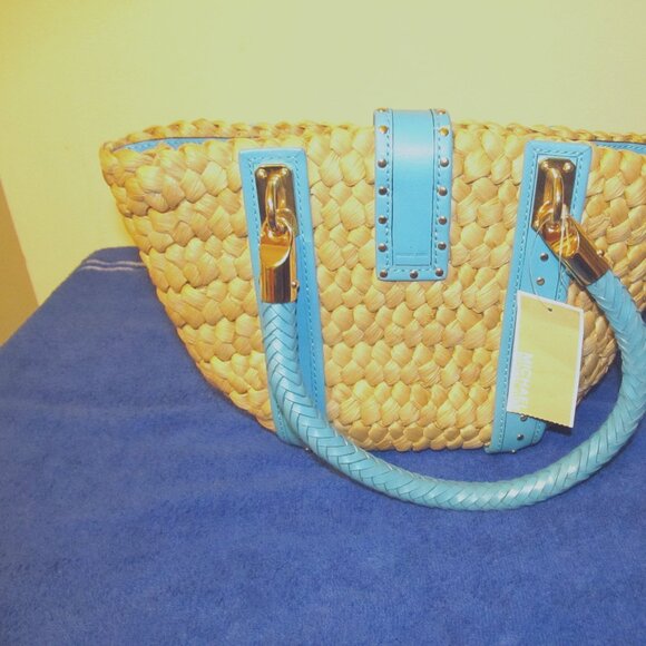Michael Kors Top Straw Handle Bag - Picture 2 of 5